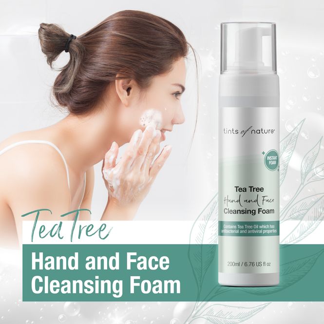 Hovedbilde Tints of Nature Tea Tree Hand and Face Cleansing ...
