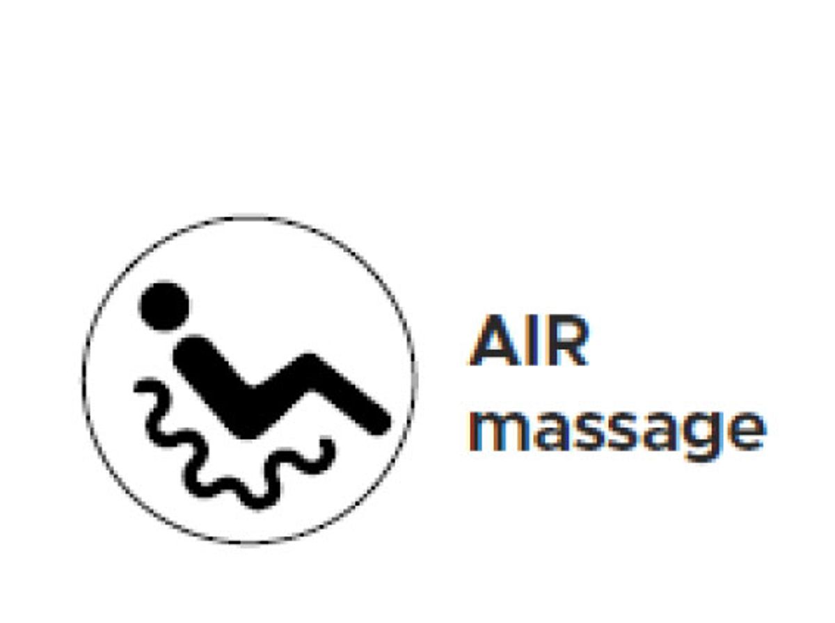 Natwash Air Massage Vaskestol