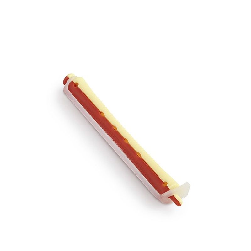 Permspole gul/rød 8,5mm